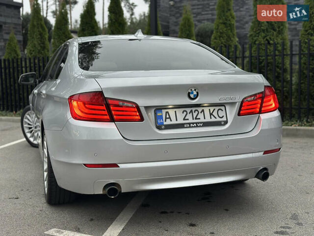 Серый БМВ 5 Серия, объемом двигателя 3 л и пробегом 189 тыс. км за 11800 $, фото 12 на Automoto.ua