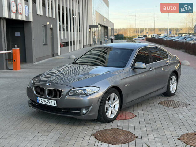 Серый БМВ 5 Серия, объемом двигателя 2 л и пробегом 192 тыс. км за 16500 $, фото 11 на Automoto.ua