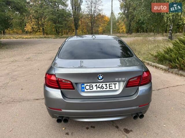 Серый БМВ 5 Серия, объемом двигателя 2.98 л и пробегом 195 тыс. км за 12300 $, фото 5 на Automoto.ua