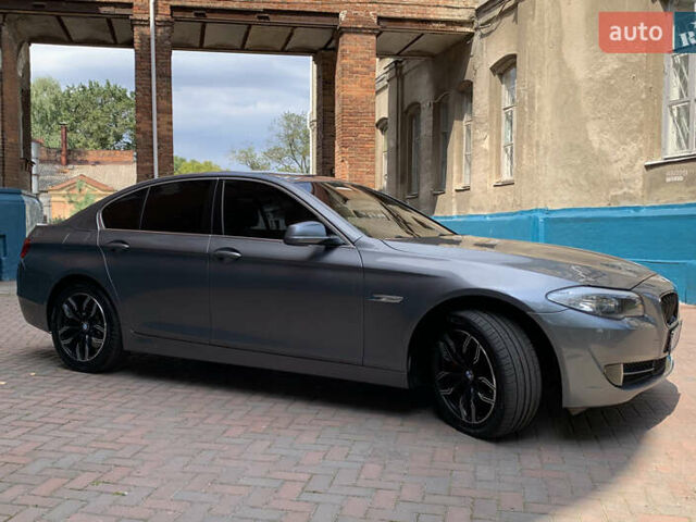 Серый БМВ 5 Серия, объемом двигателя 2 л и пробегом 178 тыс. км за 15300 $, фото 14 на Automoto.ua
