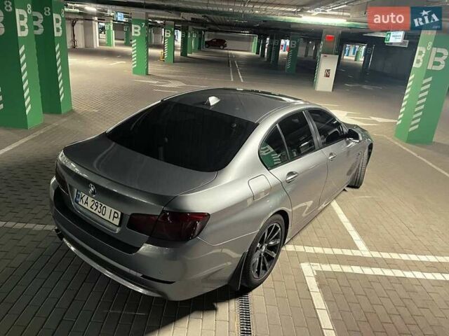 Серый БМВ 5 Серия, объемом двигателя 2 л и пробегом 213 тыс. км за 14400 $, фото 9 на Automoto.ua
