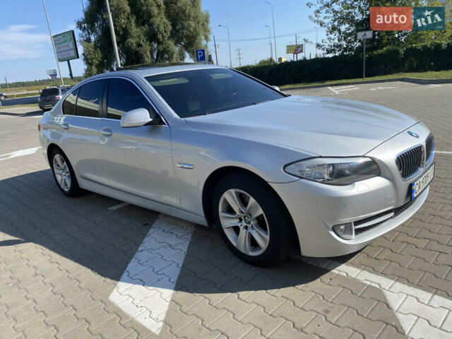 Серый БМВ 5 Серия, объемом двигателя 2 л и пробегом 210 тыс. км за 13500 $, фото 7 на Automoto.ua