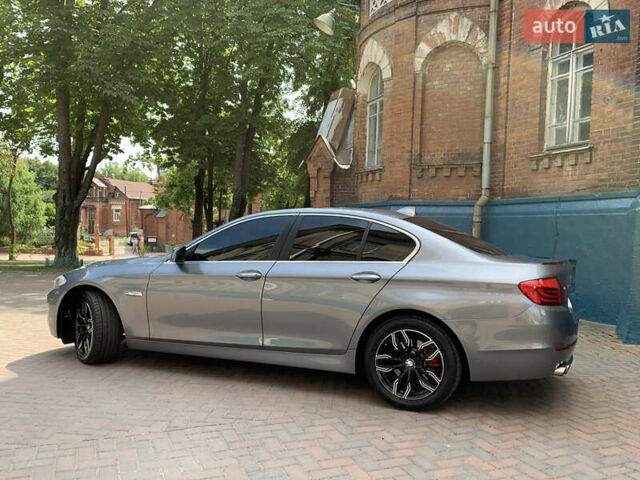 Серый БМВ 5 Серия, объемом двигателя 2 л и пробегом 178 тыс. км за 15300 $, фото 9 на Automoto.ua