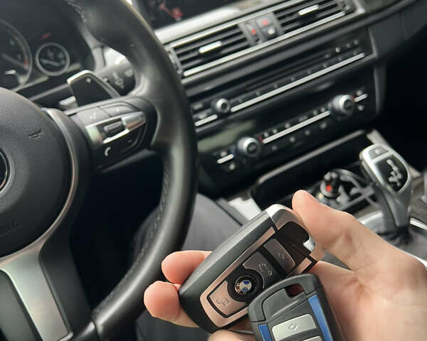 Серый БМВ 5 Серия, объемом двигателя 2 л и пробегом 198 тыс. км за 14299 $, фото 3 на Automoto.ua