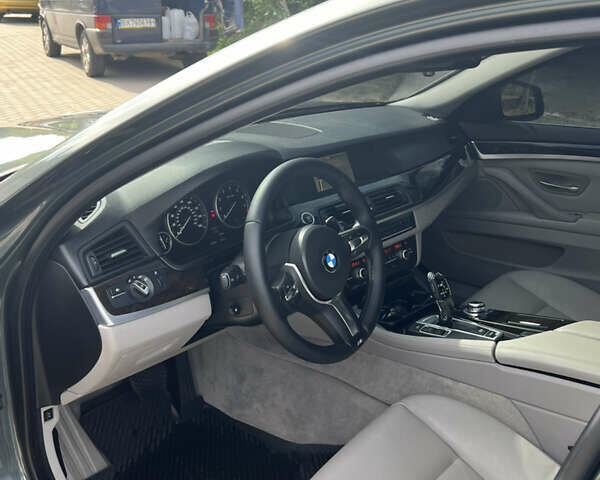 Сірий БМВ 5 Серія, об'ємом двигуна 2 л та пробігом 109 тис. км за 16600 $, фото 9 на Automoto.ua