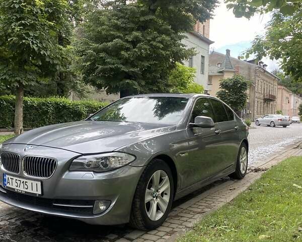 Серый БМВ 5 Серия, объемом двигателя 2 л и пробегом 190 тыс. км за 11700 $, фото 4 на Automoto.ua