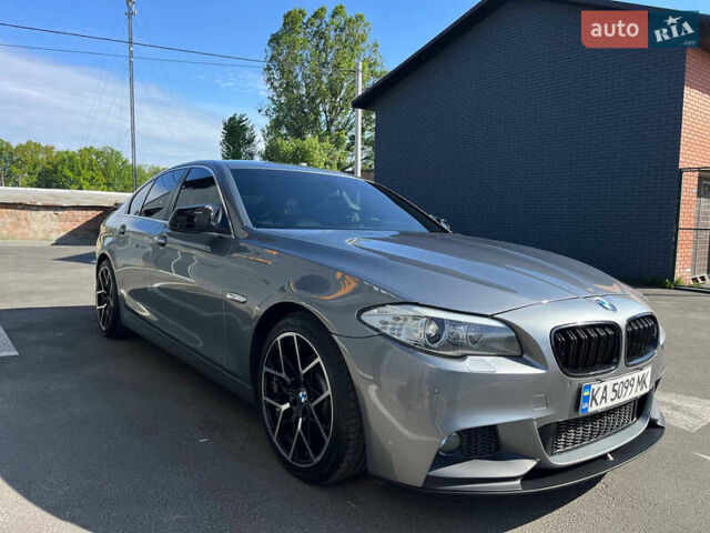Серый БМВ 5 Серия, объемом двигателя 2 л и пробегом 199 тыс. км за 13500 $, фото 2 на Automoto.ua