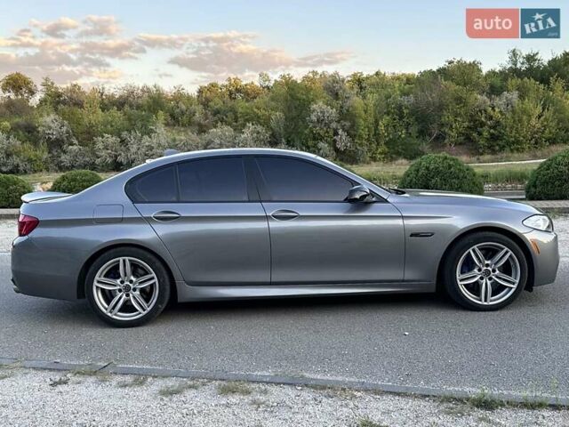 Серый БМВ 5 Серия, объемом двигателя 3 л и пробегом 175 тыс. км за 15900 $, фото 4 на Automoto.ua