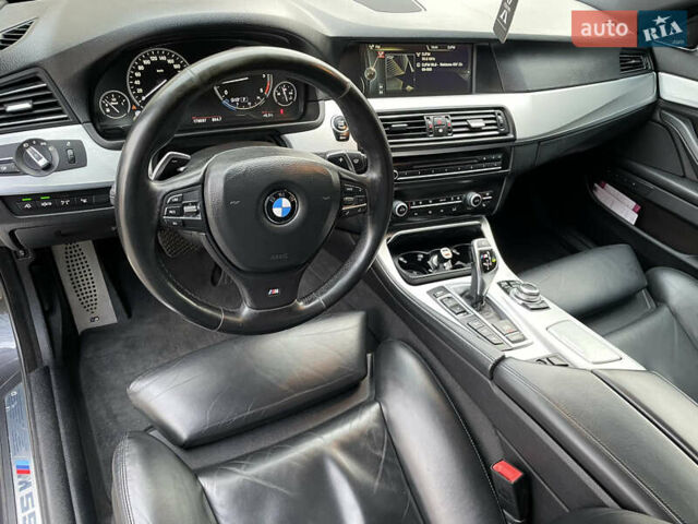 Серый БМВ 5 Серия, объемом двигателя 3 л и пробегом 186 тыс. км за 19900 $, фото 6 на Automoto.ua