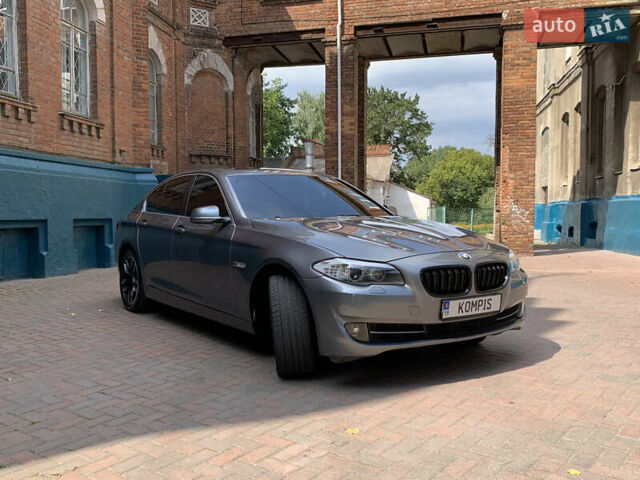 Серый БМВ 5 Серия, объемом двигателя 2 л и пробегом 178 тыс. км за 15300 $, фото 15 на Automoto.ua