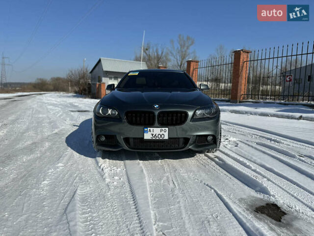 Серый БМВ 5 Серия, объемом двигателя 2 л и пробегом 190 тыс. км за 15000 $, фото 47 на Automoto.ua