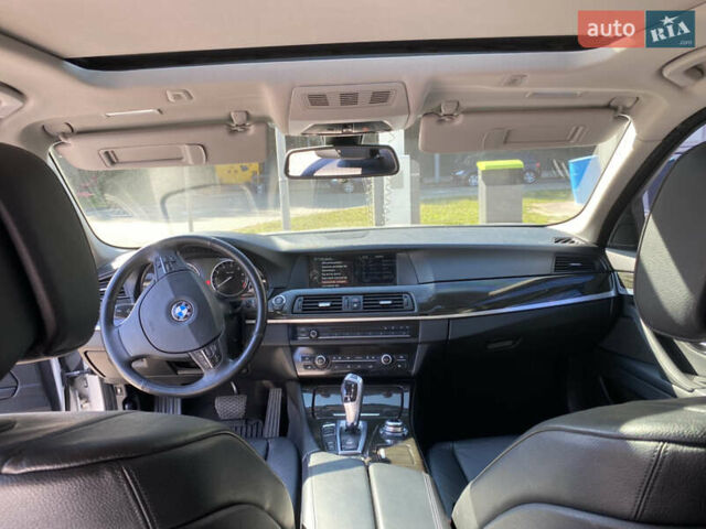 Серый БМВ 5 Серия, объемом двигателя 2 л и пробегом 210 тыс. км за 13500 $, фото 12 на Automoto.ua