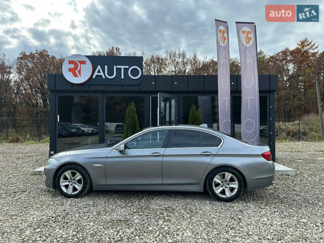 Серый БМВ 5 Серия, объемом двигателя 2 л и пробегом 180 тыс. км за 11000 $, фото 1 на Automoto.ua
