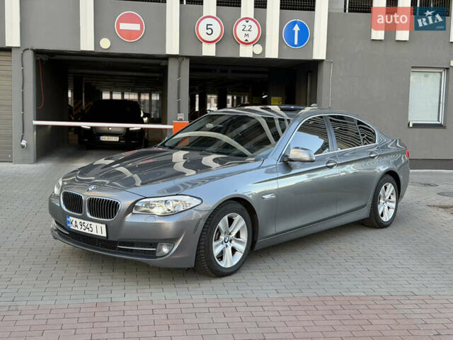 Серый БМВ 5 Серия, объемом двигателя 2 л и пробегом 192 тыс. км за 16500 $, фото 1 на Automoto.ua