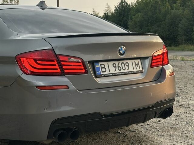 Серый БМВ 5 Серия, объемом двигателя 2 л и пробегом 205 тыс. км за 15500 $, фото 6 на Automoto.ua