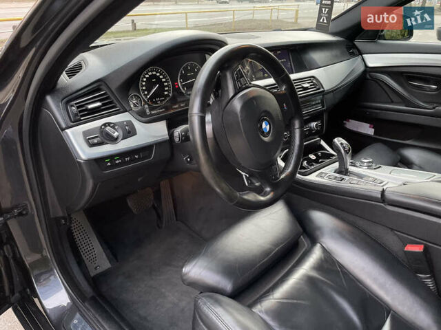 Серый БМВ 5 Серия, объемом двигателя 3 л и пробегом 186 тыс. км за 19900 $, фото 5 на Automoto.ua