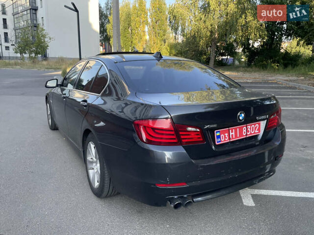 Серый БМВ 5 Серия, объемом двигателя 2 л и пробегом 187 тыс. км за 9999 $, фото 2 на Automoto.ua
