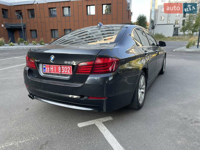 Серый БМВ 5 Серия, объемом двигателя 2 л и пробегом 187 тыс. км за 9999 $, фото 3 на Automoto.ua
