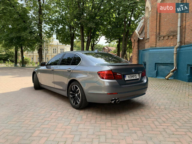 Серый БМВ 5 Серия, объемом двигателя 2 л и пробегом 178 тыс. км за 15300 $, фото 10 на Automoto.ua