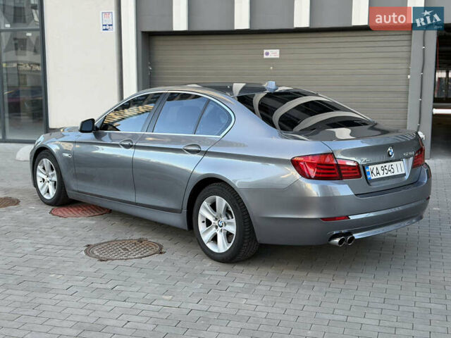 Серый БМВ 5 Серия, объемом двигателя 2 л и пробегом 192 тыс. км за 16500 $, фото 9 на Automoto.ua