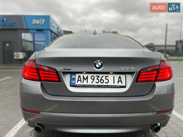 Серый БМВ 5 Серия, объемом двигателя 3 л и пробегом 262 тыс. км за 11999 $, фото 3 на Automoto.ua