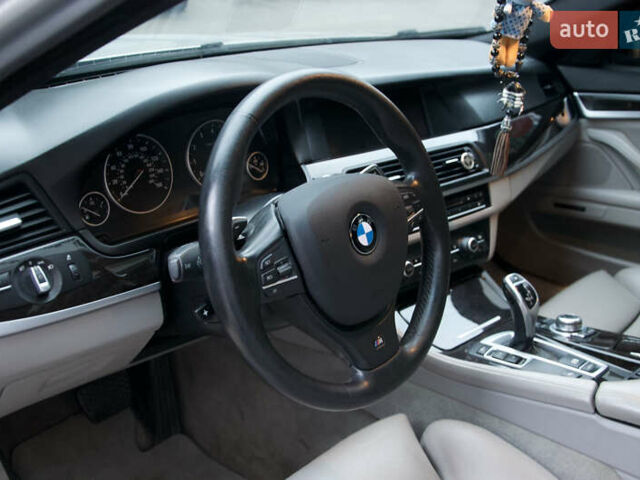 Серый БМВ 5 Серия, объемом двигателя 2 л и пробегом 186 тыс. км за 15000 $, фото 7 на Automoto.ua