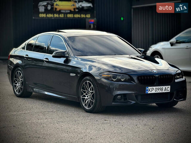 Серый БМВ 5 Серия, объемом двигателя 3 л и пробегом 209 тыс. км за 22000 $, фото 2 на Automoto.ua
