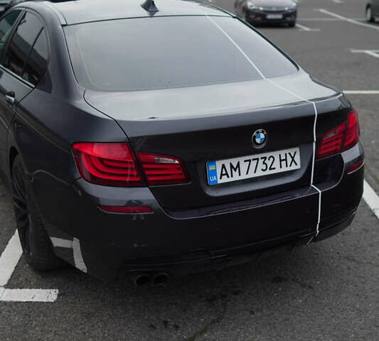 Серый БМВ 5 Серия, объемом двигателя 2 л и пробегом 177 тыс. км за 13200 $, фото 7 на Automoto.ua