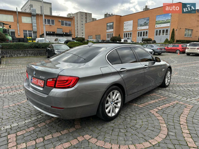 Серый БМВ 5 Серия, объемом двигателя 2 л и пробегом 148 тыс. км за 12500 $, фото 4 на Automoto.ua