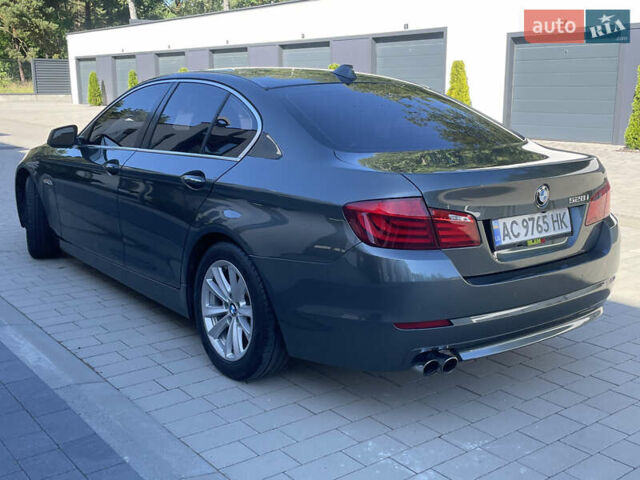 Серый БМВ 5 Серия, объемом двигателя 2 л и пробегом 284 тыс. км за 13999 $, фото 4 на Automoto.ua