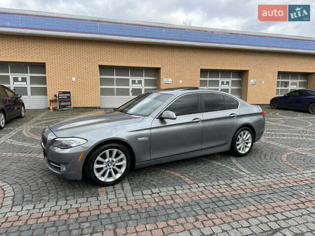 Серый БМВ 5 Серия, объемом двигателя 2 л и пробегом 148 тыс. км за 12500 $, фото 5 на Automoto.ua