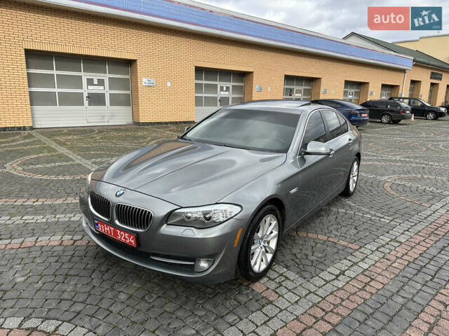 Серый БМВ 5 Серия, объемом двигателя 2 л и пробегом 148 тыс. км за 12500 $, фото 1 на Automoto.ua