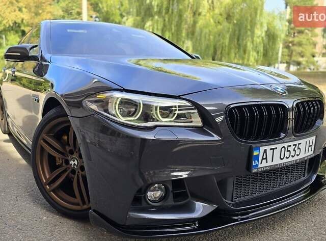 Серый БМВ 5 Серия, объемом двигателя 2.98 л и пробегом 145 тыс. км за 19000 $, фото 1 на Automoto.ua