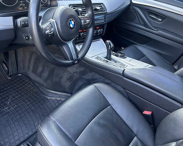 Серый БМВ 5 Серия, объемом двигателя 2 л и пробегом 196 тыс. км за 16500 $, фото 10 на Automoto.ua