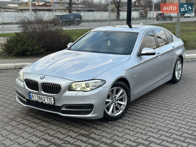 Сірий БМВ 5 Серія, об'ємом двигуна 2 л та пробігом 161 тис. км за 14400 $, фото 1 на Automoto.ua