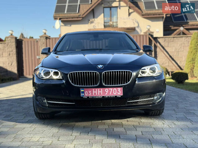 Серый БМВ 5 Серия, объемом двигателя 3 л и пробегом 203 тыс. км за 15900 $, фото 3 на Automoto.ua