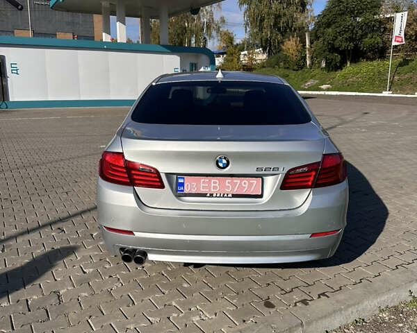 Серый БМВ 5 Серия, объемом двигателя 2 л и пробегом 200 тыс. км за 13450 $, фото 3 на Automoto.ua