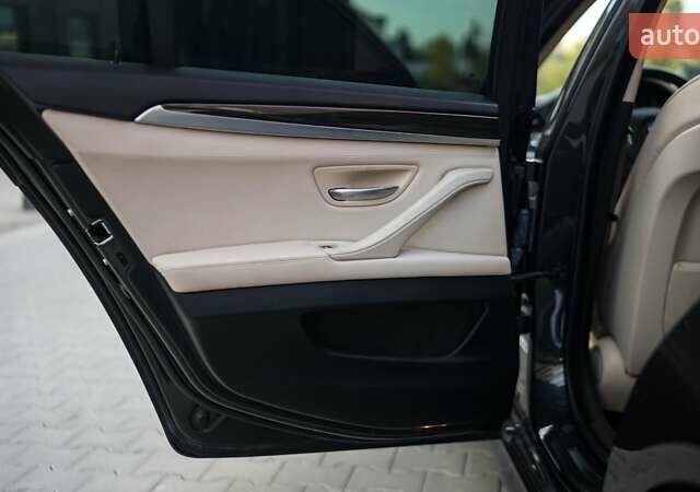 Серый БМВ 5 Серия, объемом двигателя 2 л и пробегом 175 тыс. км за 13350 $, фото 13 на Automoto.ua