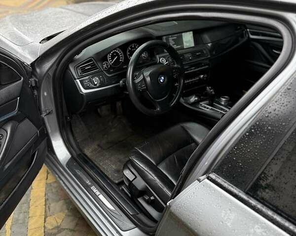 Серый БМВ 5 Серия, объемом двигателя 2 л и пробегом 267 тыс. км за 12800 $, фото 4 на Automoto.ua