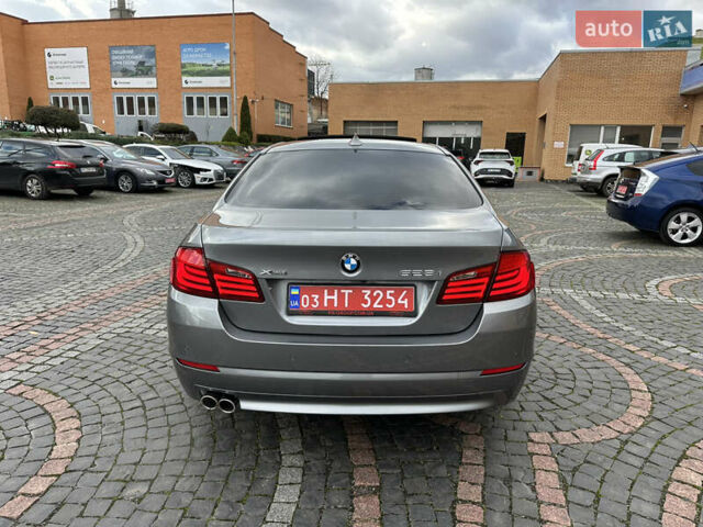 Серый БМВ 5 Серия, объемом двигателя 2 л и пробегом 148 тыс. км за 12500 $, фото 7 на Automoto.ua