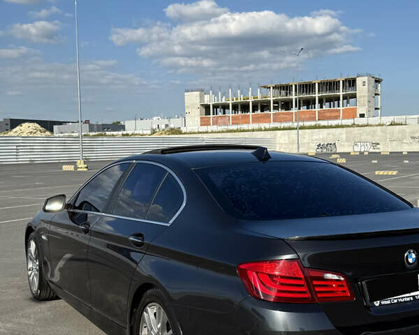 Серый БМВ 5 Серия, объемом двигателя 2 л и пробегом 181 тыс. км за 13000 $, фото 6 на Automoto.ua