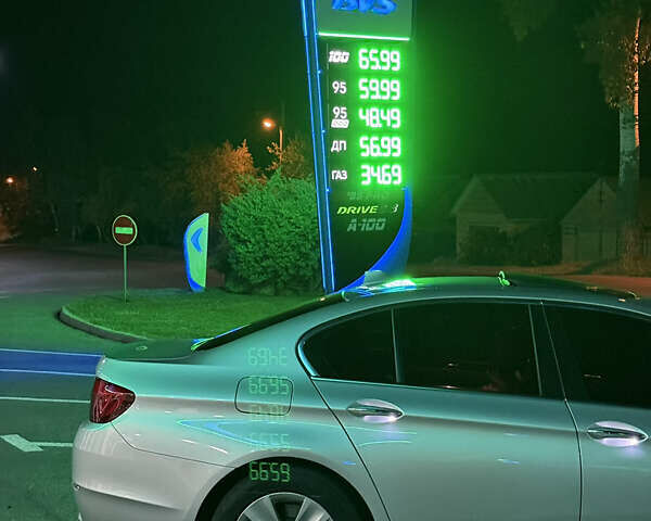 Серый БМВ 5 Серия, объемом двигателя 2 л и пробегом 191 тыс. км за 14000 $, фото 4 на Automoto.ua