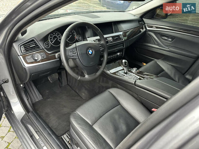 Серый БМВ 5 Серия, объемом двигателя 2 л и пробегом 148 тыс. км за 12500 $, фото 9 на Automoto.ua