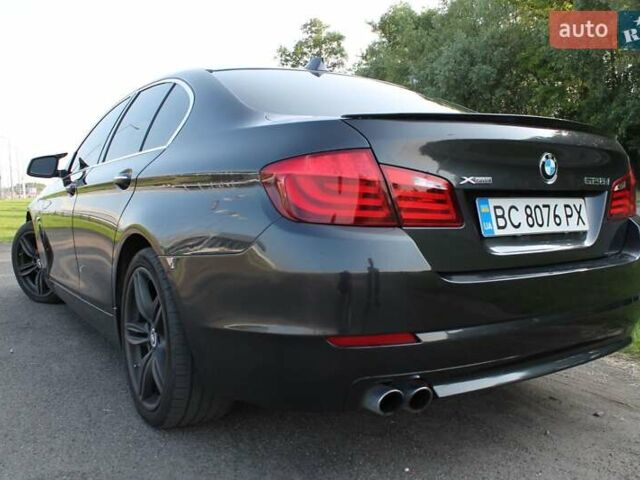 Серый БМВ 5 Серия, объемом двигателя 2 л и пробегом 175 тыс. км за 13350 $, фото 6 на Automoto.ua