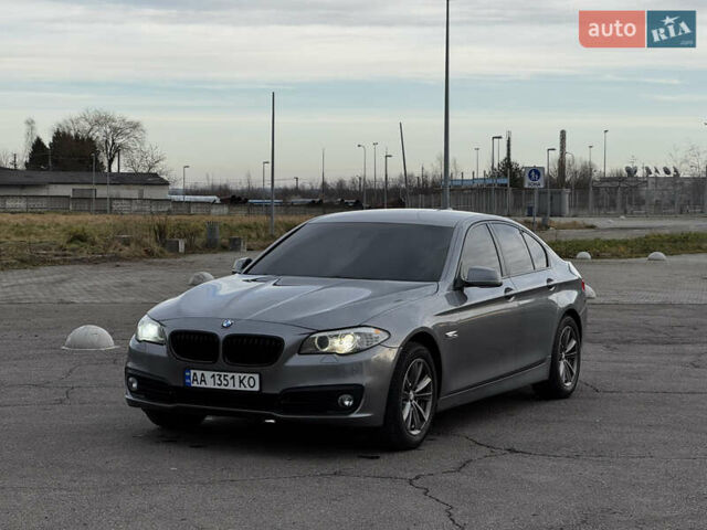 Серый БМВ 5 Серия, объемом двигателя 2 л и пробегом 270 тыс. км за 12000 $, фото 1 на Automoto.ua