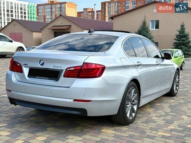 Серый БМВ 5 Серия, объемом двигателя 2 л и пробегом 145 тыс. км за 15700 $, фото 4 на Automoto.ua
