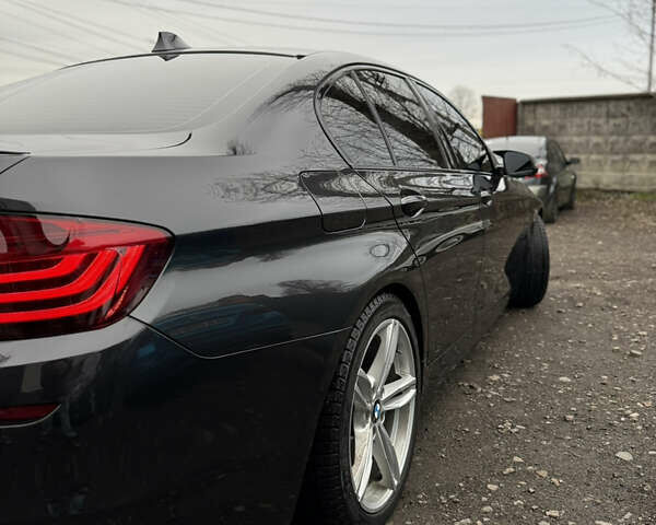 Серый БМВ 5 Серия, объемом двигателя 2 л и пробегом 97 тыс. км за 17900 $, фото 5 на Automoto.ua