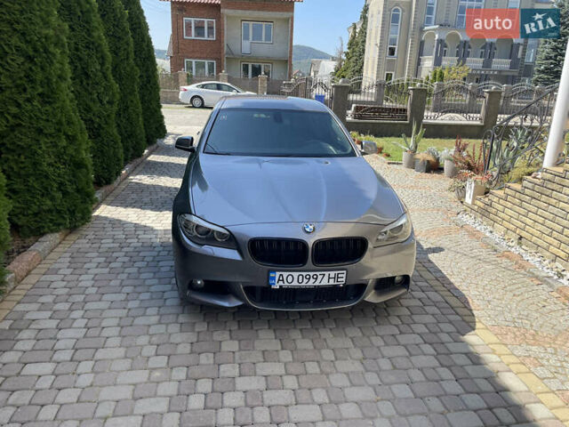 Серый БМВ 5 Серия, объемом двигателя 2 л и пробегом 220 тыс. км за 15500 $, фото 5 на Automoto.ua