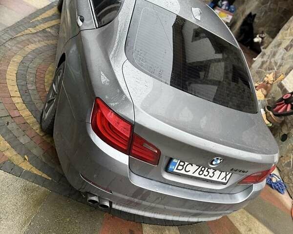 Серый БМВ 5 Серия, объемом двигателя 2 л и пробегом 267 тыс. км за 12800 $, фото 2 на Automoto.ua