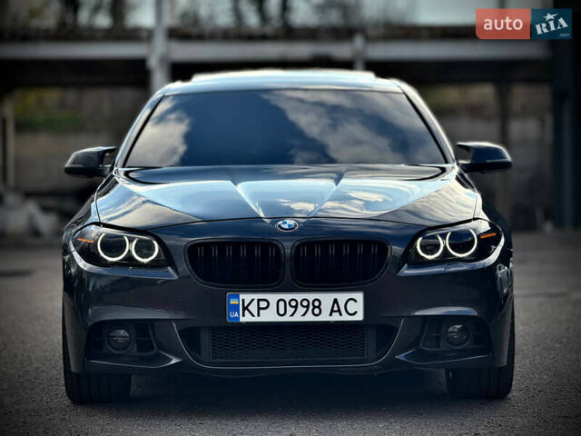 Серый БМВ 5 Серия, объемом двигателя 3 л и пробегом 209 тыс. км за 22000 $, фото 1 на Automoto.ua